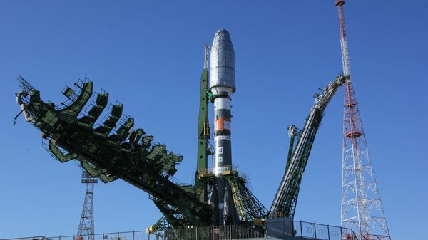 El cohete Soyuz-2.1b con el primer satélite meteorológico Arktika-M - Sputnik Mundo