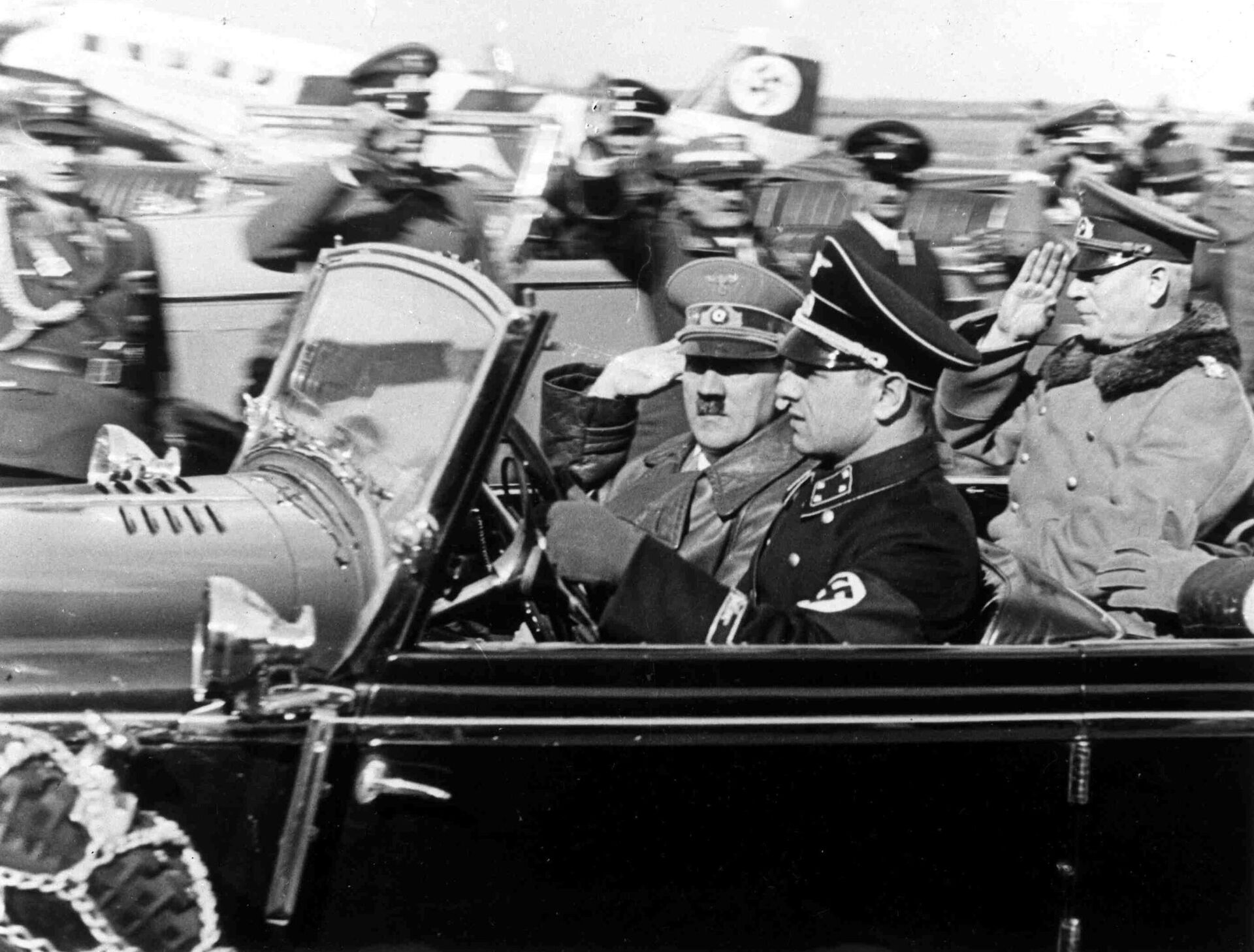 Adolf Hitler se dirige a Austria tras el anschluss, 1938 - Sputnik Mundo, 1920, 11.03.2021