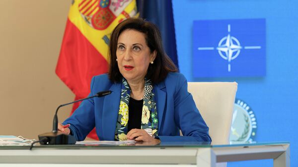 Margarita Robles, la ministra de Defensa de España - Sputnik Mundo