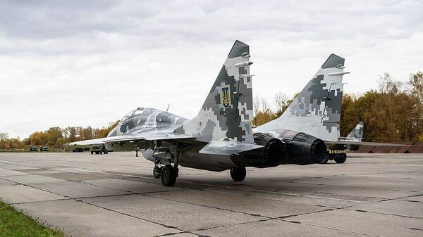 Un MiG-29 ucraniano - Sputnik Mundo