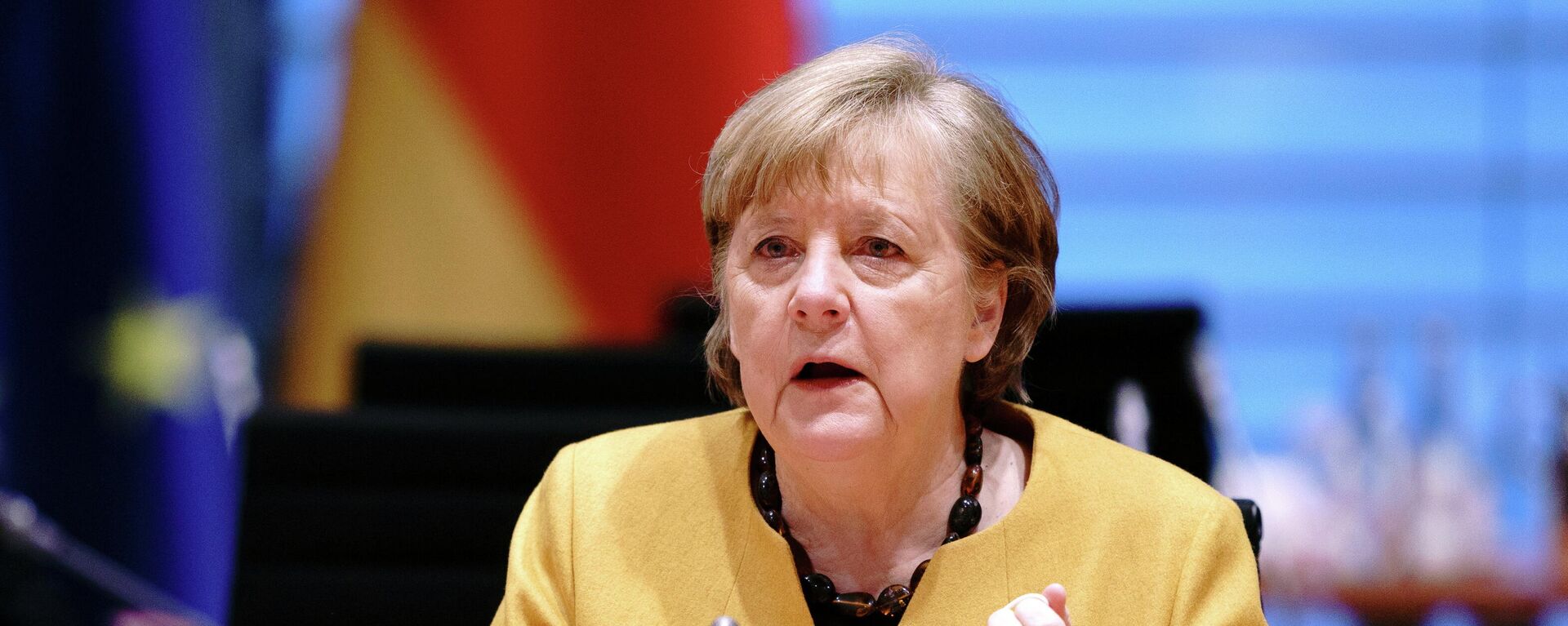 Angela Merkel, canciller alemana - Sputnik Mundo, 1920, 20.04.2021