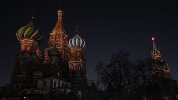 El Kremlin apaga las luces en la Hora del Planeta, en 2019 - Sputnik Mundo
