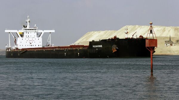 Tráfico en el canal de Suez - Sputnik Mundo