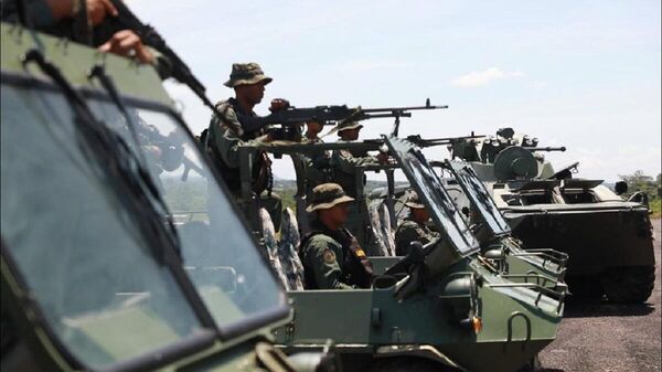 Fuerza armada venezolana  - Sputnik Mundo