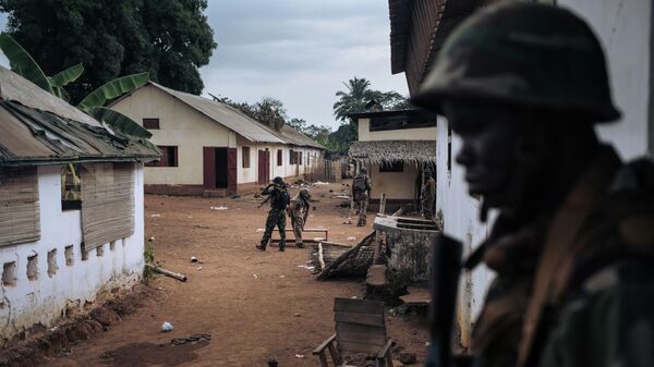Militares en la República Centroafricana - Sputnik Mundo