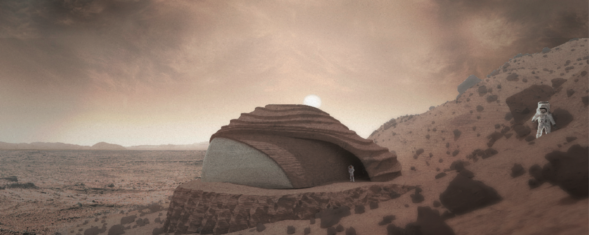 Proyecto de vivienda marciana diseñada por José Miguel Armijo - Sputnik Mundo, 1920, 02.04.2021