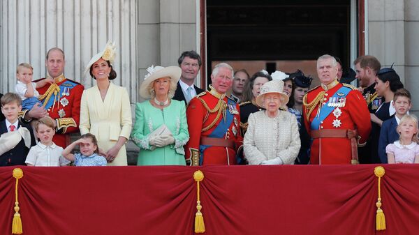 La familia real británica - Sputnik Mundo