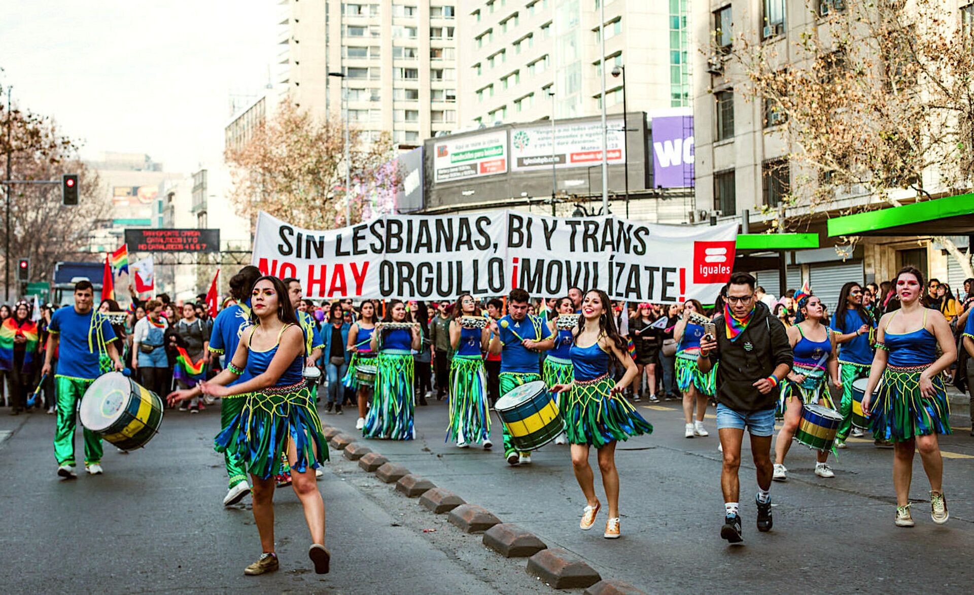 Marcha por el Orgullo LGBTI en  Santiago, junio 2019  - Sputnik Mundo, 1920, 07.04.2021