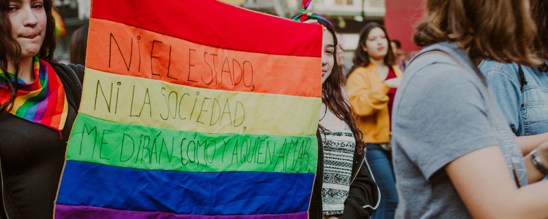 Marcha por el Orgullo LGBTI en Chile - Sputnik Mundo, 1920, 07.04.2021