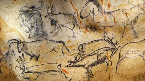 Pintura rupestre en cuevas - Sputnik Mundo