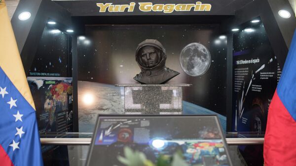 Homenaje en Caracas al primer astronauta ruso, Yuri Gagarin - Sputnik Mundo