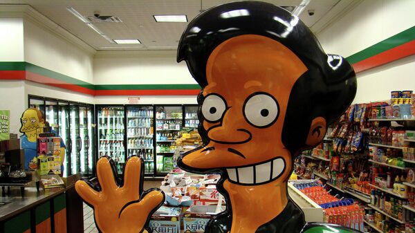 Apu, personaje de 'Los Simpson' - Sputnik Mundo