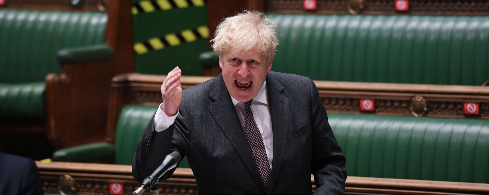 Boris Johnson, el jefe del Gobierno del Reino Unido - Sputnik Mundo, 1920, 21.04.2021