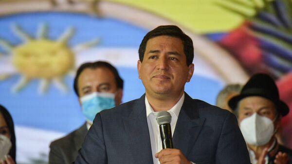 Andrés Arauz, candidato a la presidencia de Ecuador - Sputnik Mundo