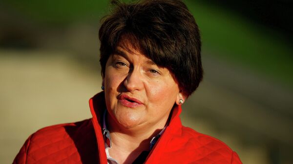 Arlene Foster, ministra principal de Irlanda del Norte y líder del Partido Unionista Democrático (DUP) - Sputnik Mundo