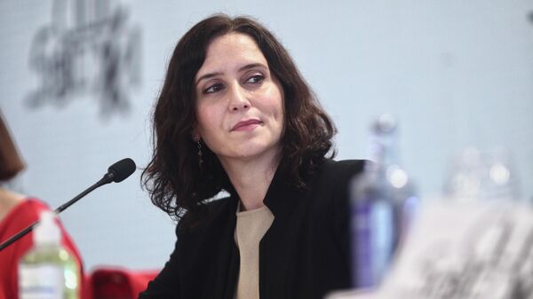 Isabel Díaz-Ayuso, la presidenta de la Comunidad de Madrid - Sputnik Mundo