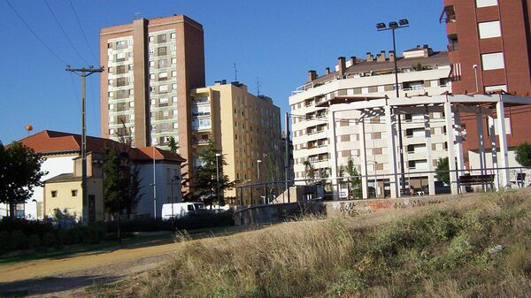 Bloques de viviendas en Calahorra (La Rioja) - Sputnik Mundo