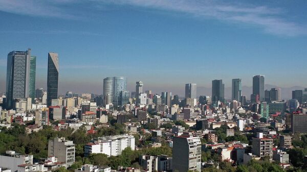 Ciudad de México vista desde el aire - Sputnik Mundo