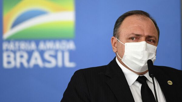 Eduardo Pazuello, exministro de Salud de Brasil - Sputnik Mundo