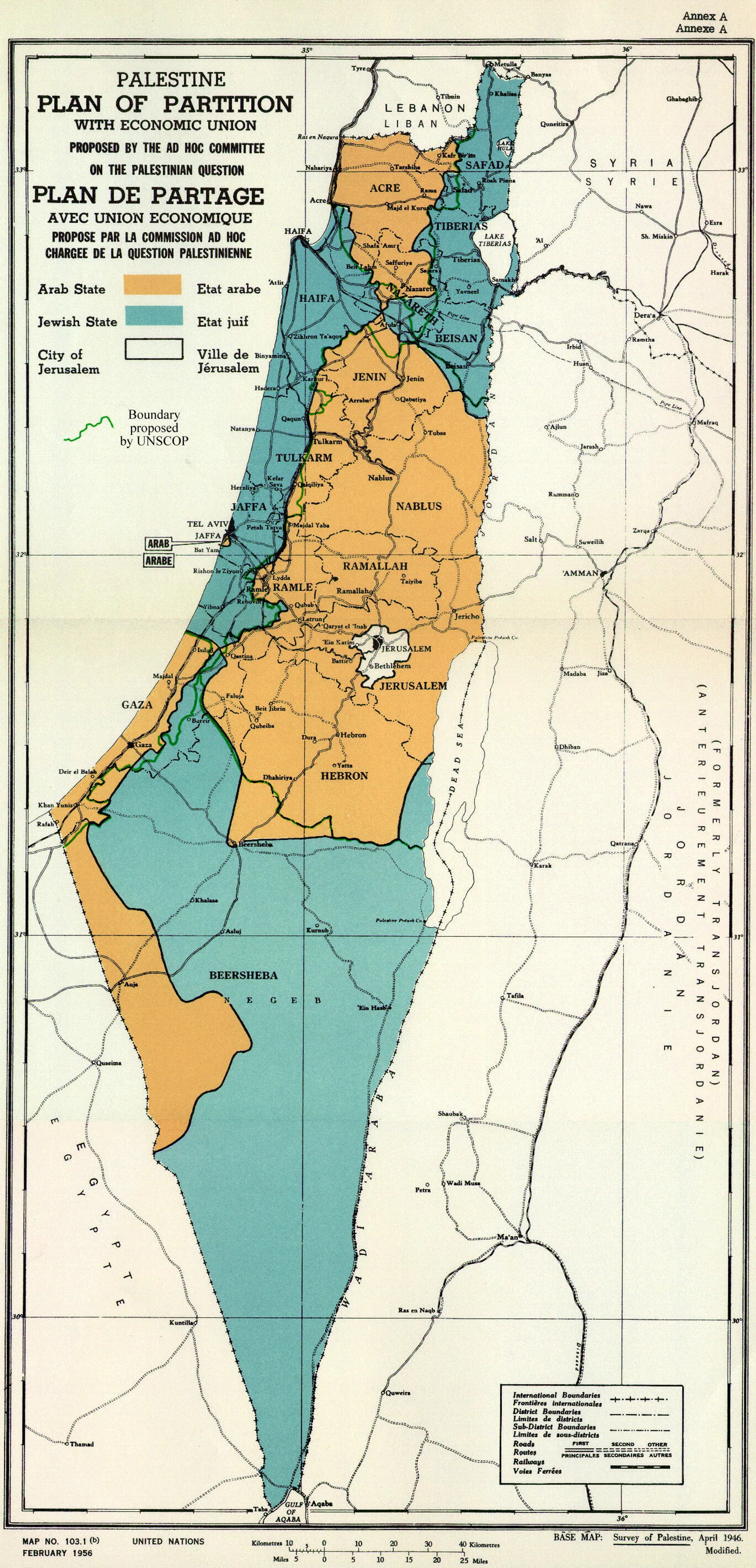 Plan de las Naciones Unidas para la partición de Palestina - Sputnik Mundo, 1920, 18.05.2021