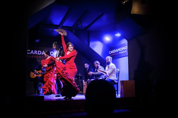 Actuación flamenca en el tablao Cardamomo, en el centro de Madrid - Sputnik Mundo