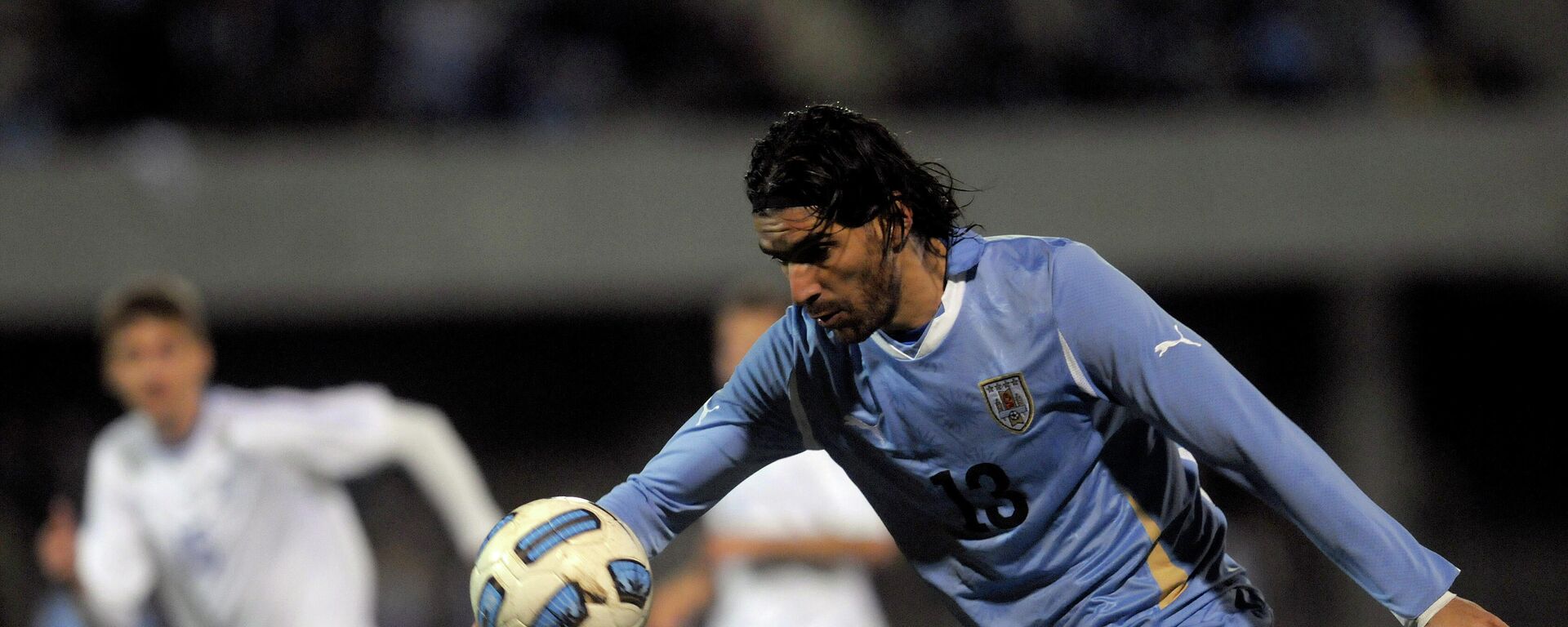El futbolista uruguayo Sebastián Abreu con la selección de Uruguay en 2011 - Sputnik Mundo, 1920, 10.06.2021