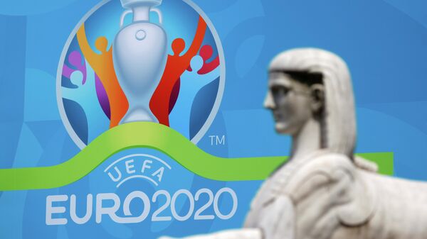 Logo de Euro 2020 - Sputnik Mundo