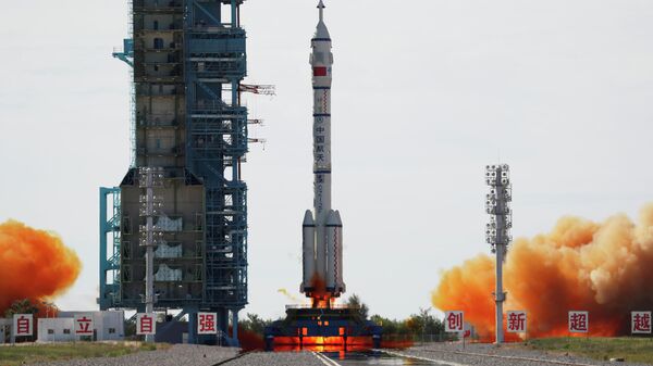 El lanzamiento de la nave tripulada Shenzhou-12, el 17 de junio de 2021 - Sputnik Mundo