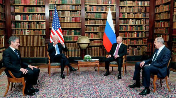 La cumbre entre Joe Biden y Vladímir Putin en Ginebra - Sputnik Mundo