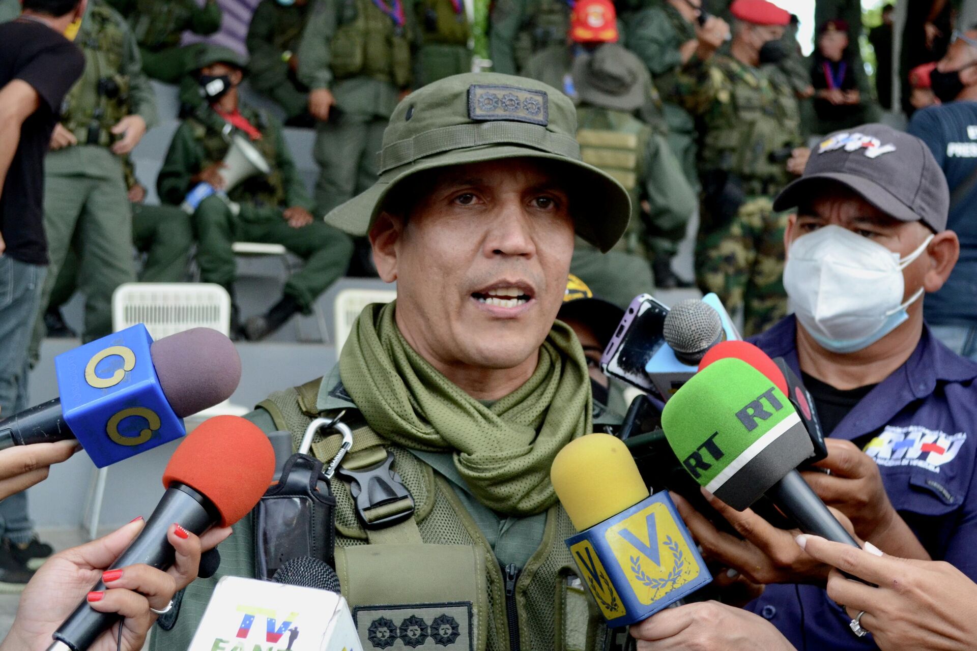 Comandante general del Ejército Bolivariano, Domingo Hernández Lares Comandante general del Ejército Bolivariano, Domingo Hernández Lares - Sputnik Mundo, 1920, 24.06.2021
