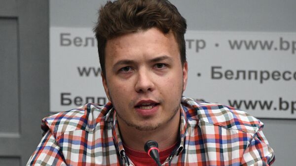 El periodista bielorruso Román Protasévich - Sputnik Mundo
