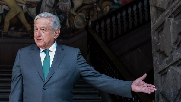 Andrés Manuel López Obrador, presiente de México - Sputnik Mundo