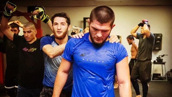 El excampeón de peso ligero de la UFC Khabib Nurmagomédov - Sputnik Mundo