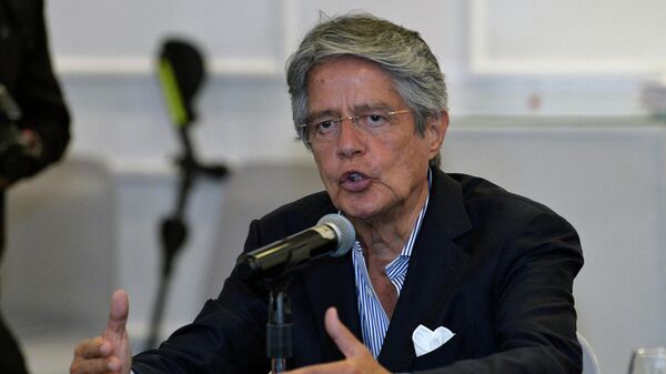 Guillermo Lasso, presidente de Ecuador - Sputnik Mundo