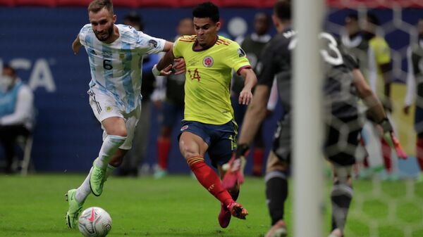 Luis Díaz gol Colombia Argentina - Sputnik Mundo