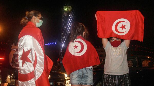 Protestas en Túnez - Sputnik Mundo
