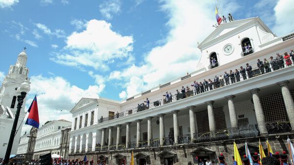 Palacio Carondelet, sede del Gobierno de Ecuador - Sputnik Mundo
