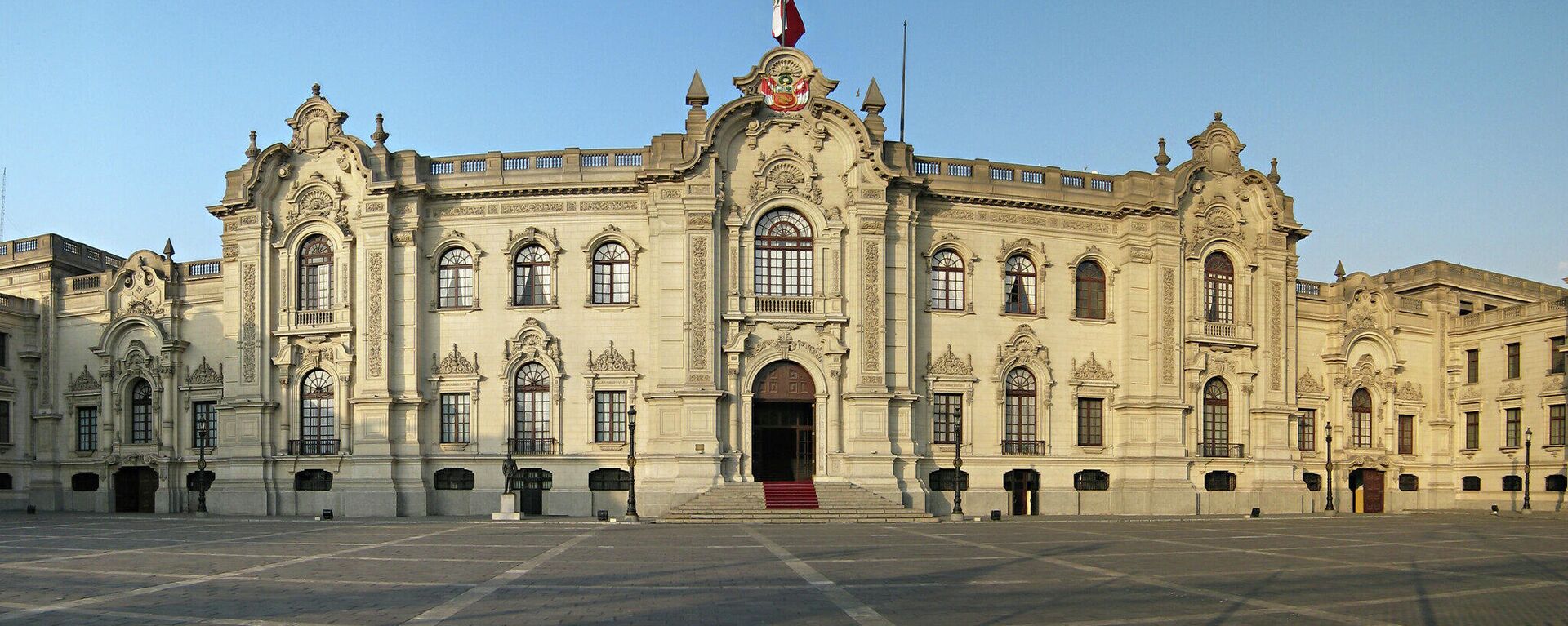 Palacio de Gobierno de Perú (Casa de Pizarro) - Sputnik Mundo, 1920, 03.11.2021