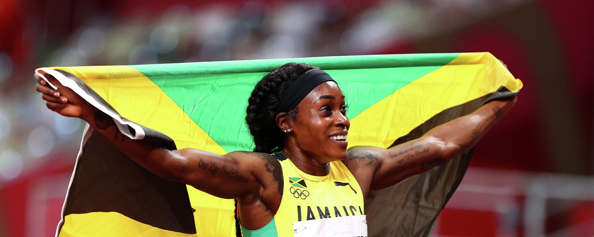 La atleta jamaicana Elaine Thompson-Herah, Tokio, el 3 de agosto de 2021 - Sputnik Mundo, 1920, 03.08.2021
