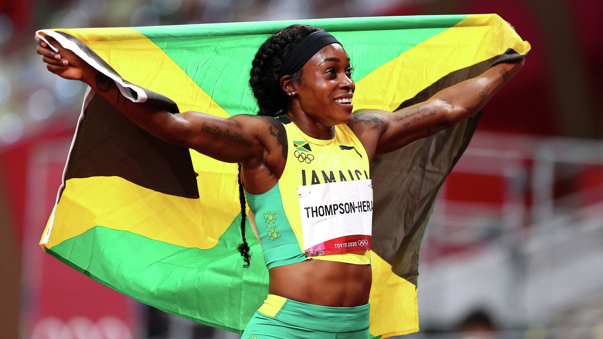 La atleta jamaicana Elaine Thompson-Herah, Tokio, el 3 de agosto de 2021 - Sputnik Mundo, 1920, 03.08.2021