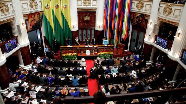 La Asamblea Legislativa Plurinacional de Bolivia - Sputnik Mundo