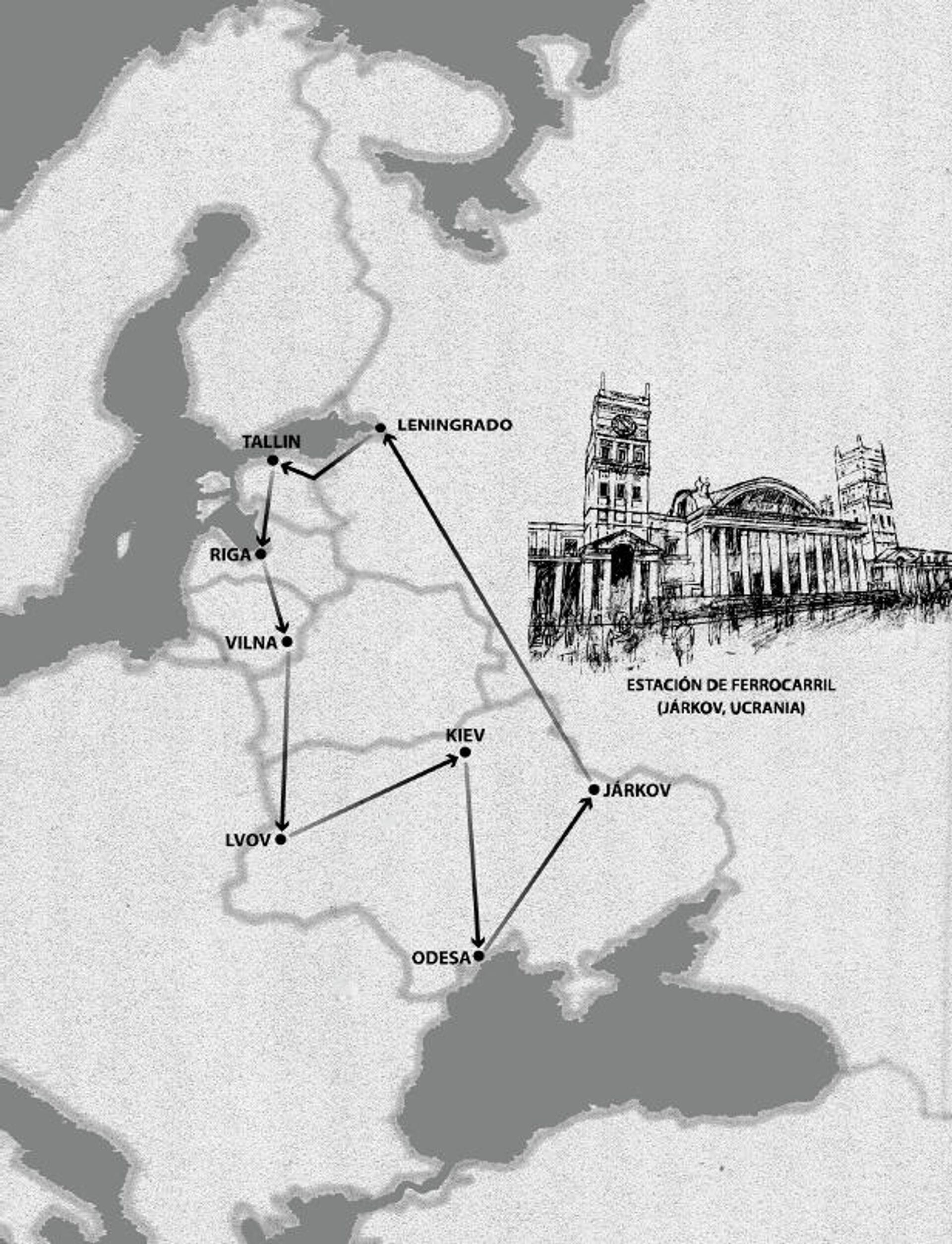Plano de viaje de Sara Gutiérrez por la URSS - Sputnik Mundo, 1920, 06.08.2021