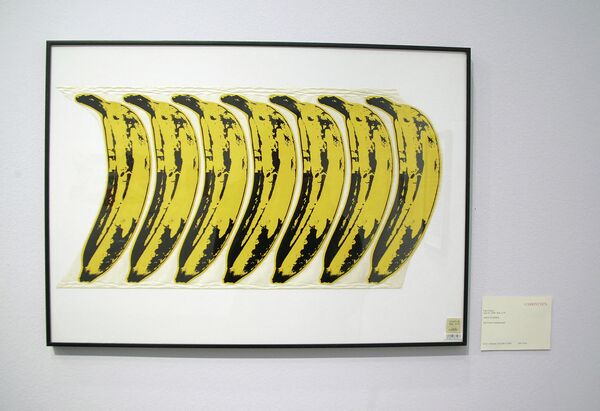 A la época, el arte de Warhol, que se hacía cada vez más conocido, desató polémicas sobre la finalidad del arte y el papel del artista.En la foto: obra de Andy Warhol elaborada para el álbum The Velvet Underground and Nico. - Sputnik Mundo