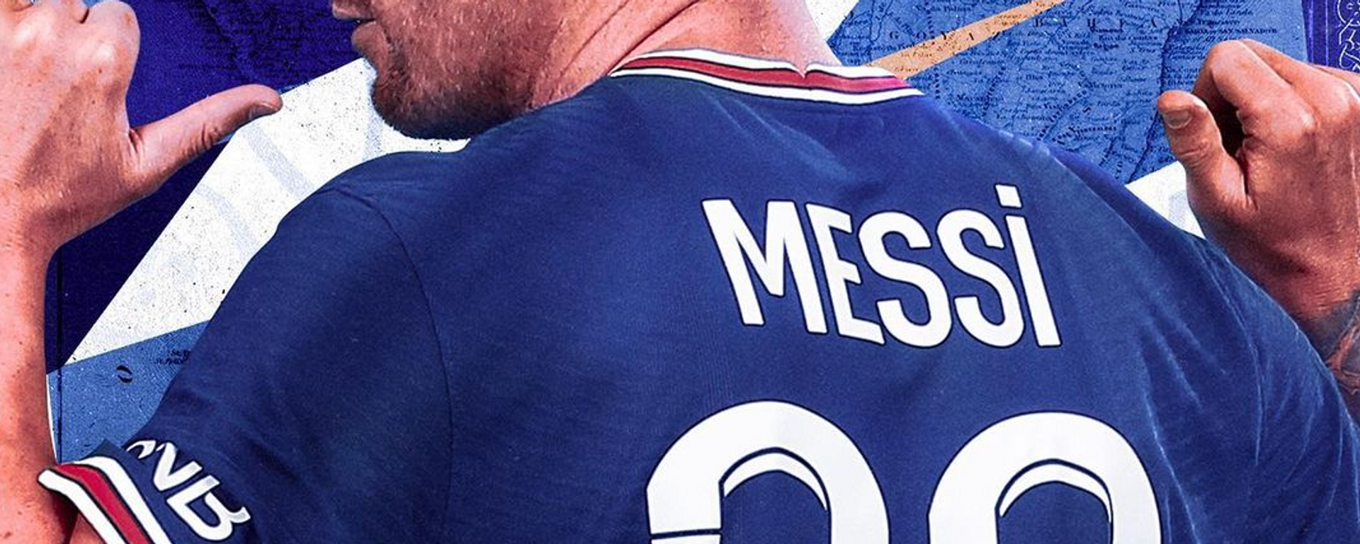 Messi con la camiseta del PSG - Sputnik Mundo, 1920, 10.08.2021