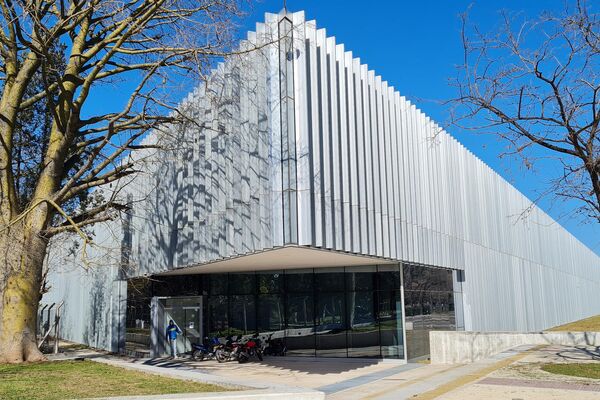 Pabellón 'Cero más infinito', el edificio más nuevo de la UBA, en la Ciudad Universitaria del barrio de Núñez - Sputnik Mundo