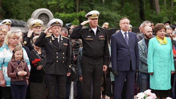 Actos conmemorativos dedicados al aniversario del naufragio del submarino nuclear Kursk - Sputnik Mundo