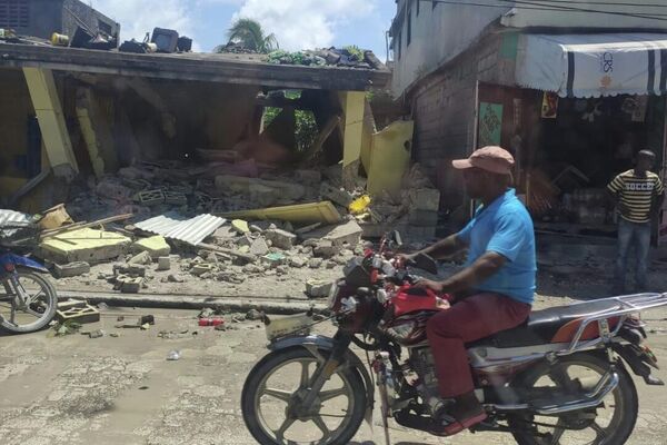 Consecuencias del sismo en Haití - Sputnik Mundo