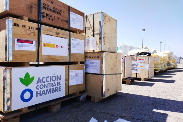 Ayuda humanitaria de España a Haití Ayuda humanitaria de España a Haití - Sputnik Mundo