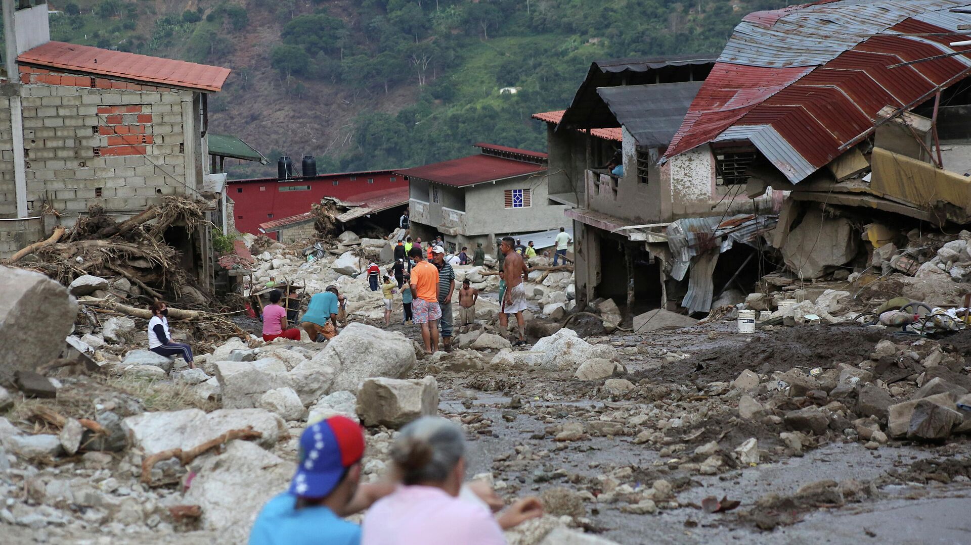 Inundaciones en Tovar, en Mérida, Venezuela - Sputnik Mundo, 1920, 27.08.2021