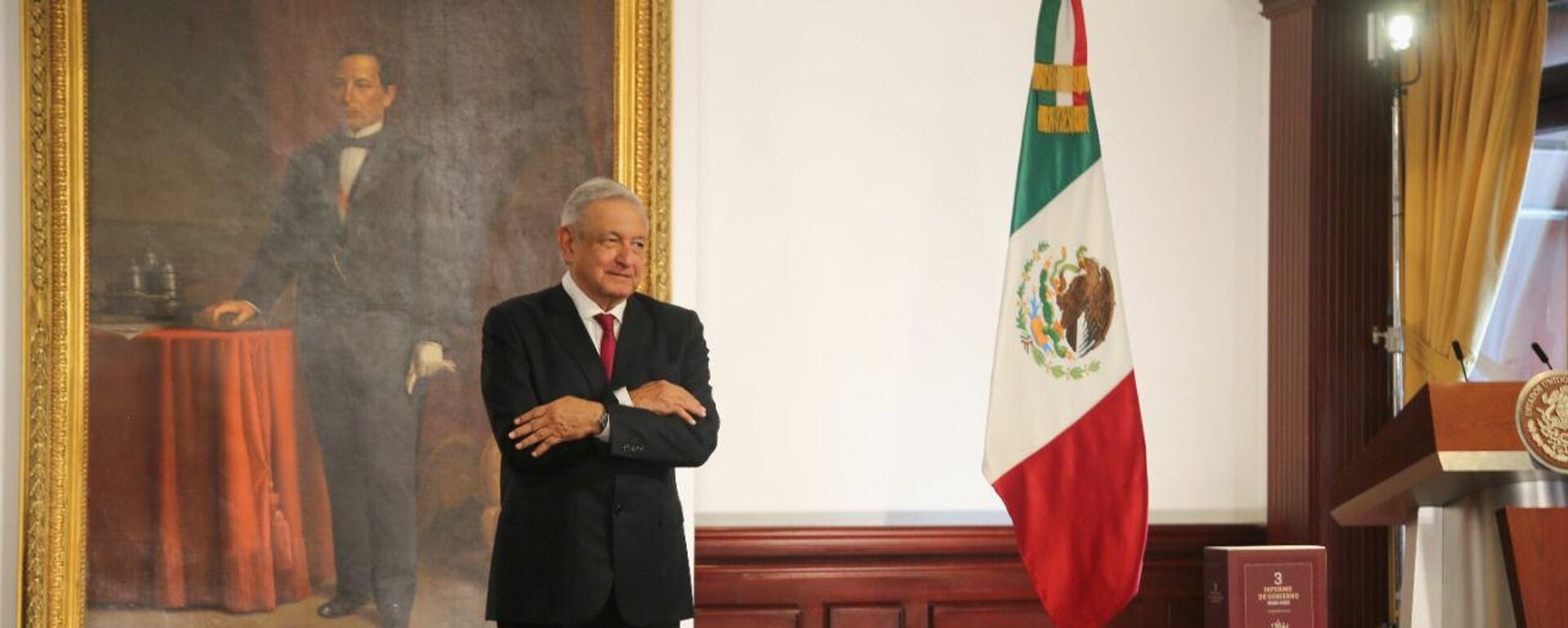 Andrés Manuel López Obrador, presidente de México - Sputnik Mundo, 1920, 01.09.2021
